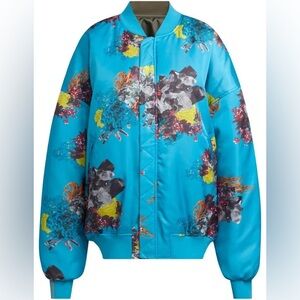Adidas x Ivy Park Satin Bomber Jacket (All Gender). Size Large